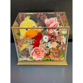 ÖZEL KUTUDA SOLMAYAN GÜL